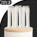 [Leve 3, Pague Só 2] Kit de 3 Calças Femininas Olina em Veludo (66% Rayon, 29% Nylon, 5% Elastano)